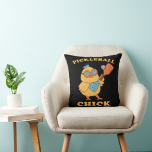Pickleball Chick - Retrolook Kissen