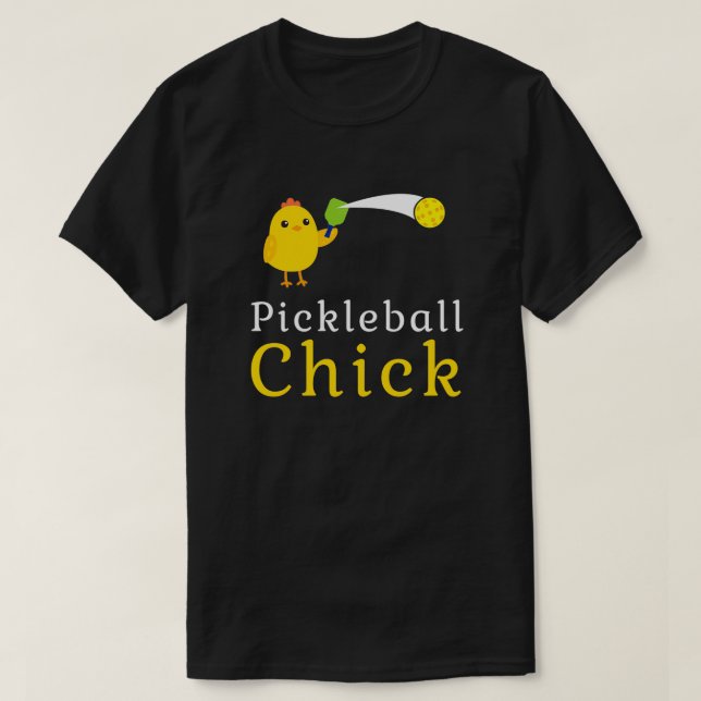 Pickleball Chick T-Shirt (Design vorne)