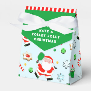 Pickleball Christmas Favor Box Geschenkschachtel