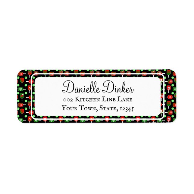Pickleball Christmas Paddles Party Invites Cards  (Vorne)