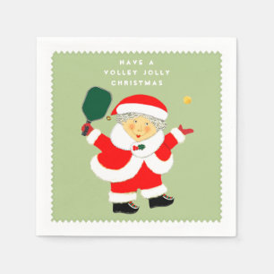 Pickleball Christmas Party Serviette