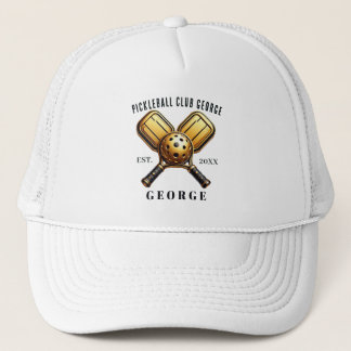 Pickleball Club George Trucker Hut Truckerkappe