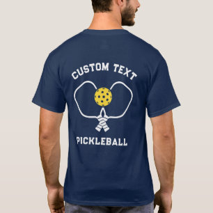 Pickleball Club Personalisierter Name T-Shirt