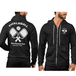 Pickleball Club Pickleball Paddle & Ball Custom Hoodie