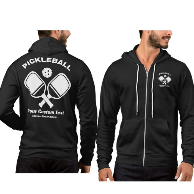 Pickleball Club Pickleball Paddle & Ball Custom Hoodie (Von Creator hochgeladen)