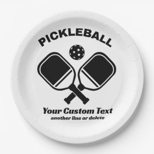 Pickleball Club Pickleball Paddle & Ball Custom Pappteller