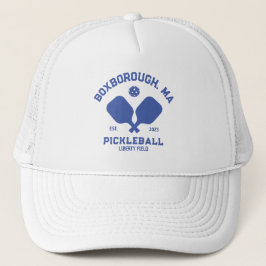 Pickleball Club Pickleball Paddle & Ball Custom Truckerkappe
