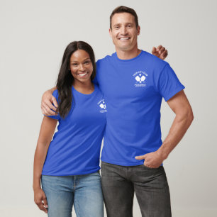 Pickleball Club Pickleball Schläger und Ball Custo T-Shirt