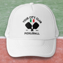 Pickleball-Club-Team Italienische Flagge Pickler-G