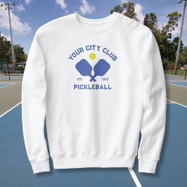 Pickleball Club Team Spieler Custom Pickle Geschen Sweatshirt