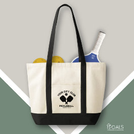 Pickleball Club Team Spieler Custom Pickle Geschen Tragetasche