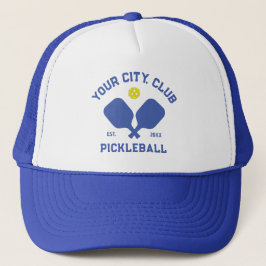 Pickleball Club Team Spieler Custom Pickle Geschen Truckerkappe