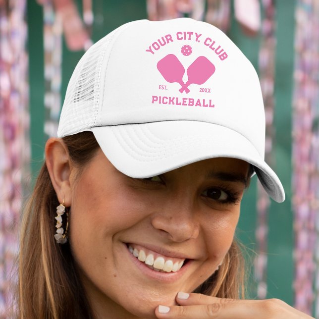 Pickleball Club Team Spieler Custom Pickle Geschen Truckerkappe (Von Creator hochgeladen)