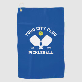 Pickleball Club Team Spieler Custom Pickle Sweet Golfhandtuch