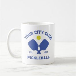 Pickleball Club Team Spieler Custom Pickler Gesche Kaffeetasse