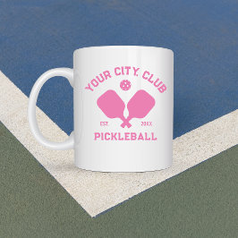 Pickleball Club Team Spieler Custom Pickler Gesche Kaffeetasse