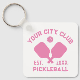 Pickleball Club Team Spieler Custom Pickler Gesche Schlüsselanhänger