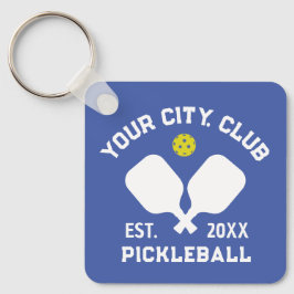 Pickleball Club Team Spieler Custom Pickler Gesche Schlüsselanhänger
