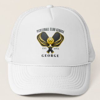 Pickleball-Club-Team-Spieler individuelles Pickle- Truckerkappe