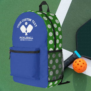 Pickleball Club Teamname Alle Personalisierten Far Bedruckter Rucksack