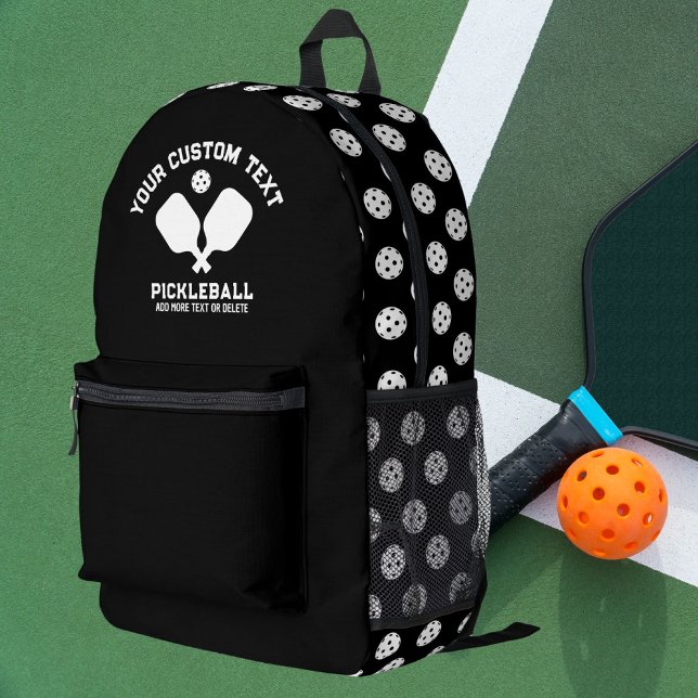 Pickleball Club Teamname Alle Personalisierten Far Bedruckter Rucksack (Von Creator hochgeladen)