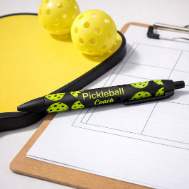 Pickleball Coach gelb Kugelschreiber