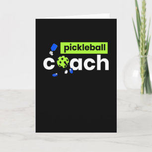 Pickleball Coach Player Karte