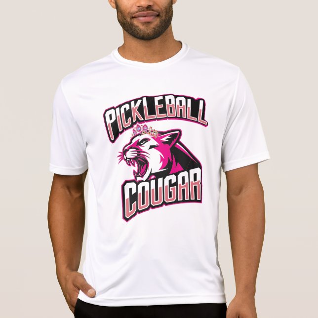 Pickleball Cougar T-Shirt (Vorderseite)