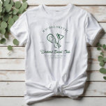 Pickleball Country Club | Bachelorette T-Shirt<br><div class="desc">Das perfekte bachelorette Shirt für Ihr gesamtes Brautparty! Der ideale Weg für Ihre Crew, um überall Aufmerksamkeit zu erlangen, wo Sie und Ihre Galle hingehen! Kann für Brautmädchen, Trauzeuge, Brautmutter usw. angepasst werden. Ideal auch für Junggesellenabende! Diese Designs können für Ihren besondere Anlass personalisiert sein und wären perfekt für Ihre...</div>
