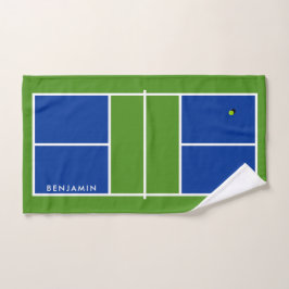 Pickleball Court Individuelle Name Handtuch