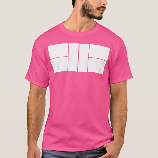 Pickleball Court Player Niedlich Pickleball Team T-Shirt (Vorderseite)