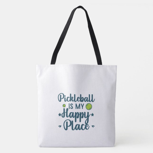 Pickleball Crew Tote Bag – Pickleball Player Shoul (Vorderseite)