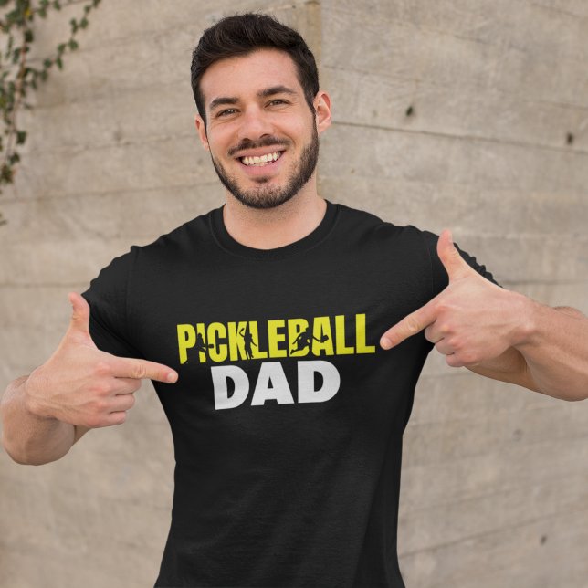 Pickleball Dad Funny Pickleball T-Shirt (Von Creator hochgeladen)
