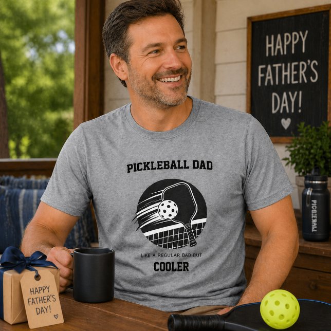 Pickleball Dad Geschenk -  Tri-Blend Shirt (Von Creator hochgeladen)