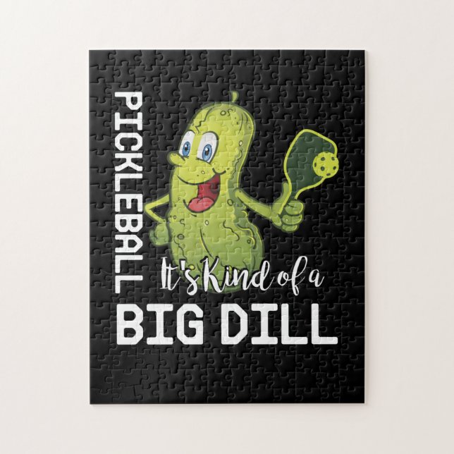 Pickleball Das ist eine Art große Krankheit Puzzle (Vertikal)
