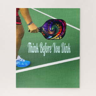 Pickleball denken, bevor Sie sterben Puzzle