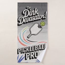 Pickleball - Der Dink Devaatorator Club Sports Badehandtuch