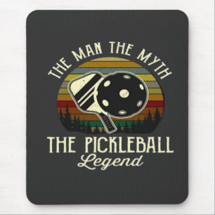 Pickleball- Der Mann, Der Mythos, Die Legende Mousepad