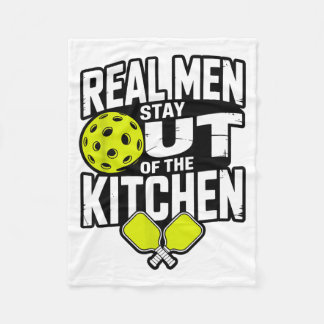 Pickleball design for men boys pickle ball fleecedecke
