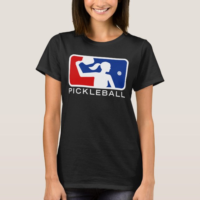 Pickleball die bedeutende Liga der Frauen T - T-Shirt (Vorderseite)