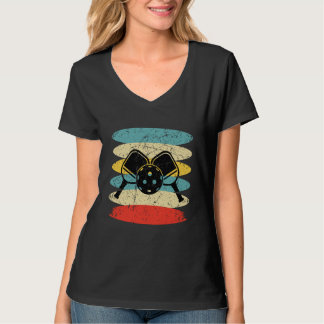 Pickleball Dink Retro Vintage 70er 80er 5 T-Shirt