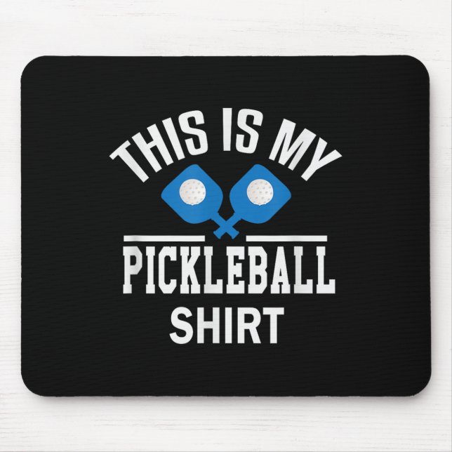 Pickleball - Dinker Badminton Tennis Pickleball Ge Mousepad (Vorne)