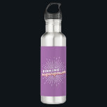 Pickleball Dinking is My Superpower Funny Gift Edelstahlflasche<br><div class="desc">This funny "Dinking is my Superpower" Pickleball water bottle is a fun and unique product perfect for any pickleball player! It features a colorful design with the phrase "Dinking is my Superpower" written in a fun bold font. This water bottle makes a great gift for any pickleball enthusiast or is...</div>