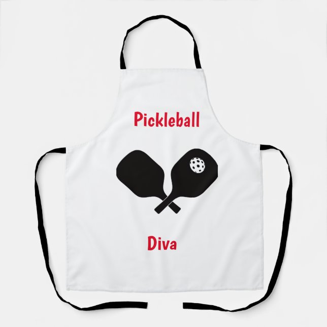 Pickleball Diva  Schürze (Vorderseite)