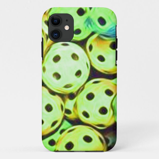 Pickleball Dream Yellow and Green Balls Case-Mate iPhone Hülle (Rückseite)