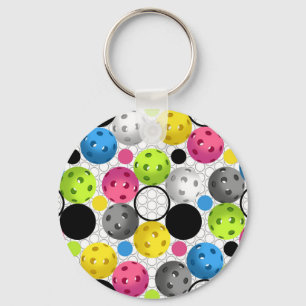 Pickleball Druck Schlüsselanhänger
