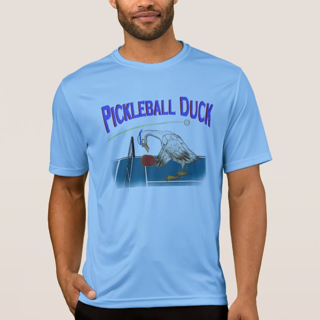Pickleball Duck T-Shirt (Vorderseite)