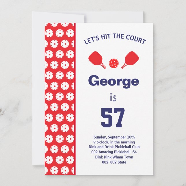 🤩 Pickleball Einladung + UAWG (Vorderseite)