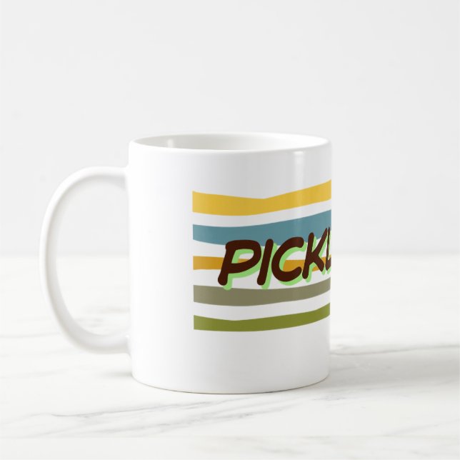 Pickleball Elite-Spielersport Kaffeetasse (Links)