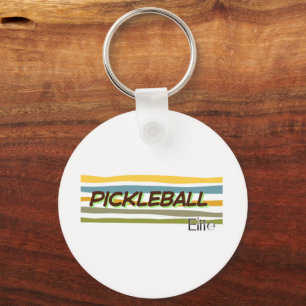 Pickleball Elite-Spielersport Schlüsselanhänger